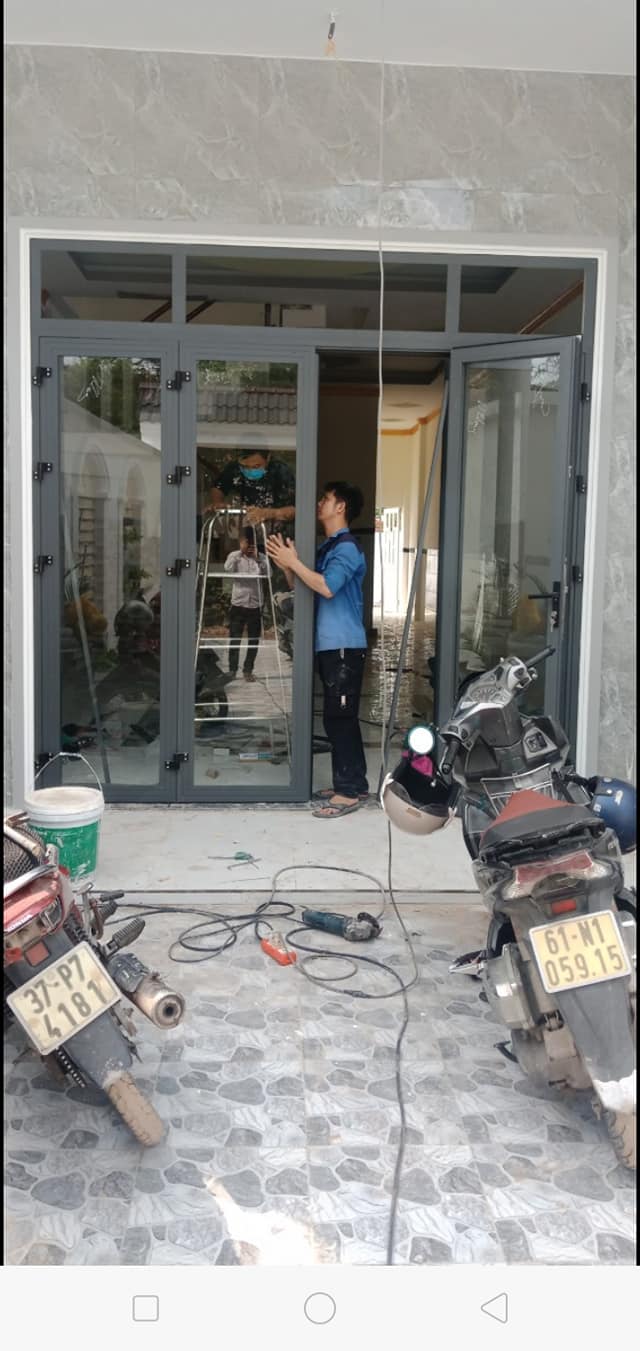 Nhôm kính tại Dĩ An bình dương